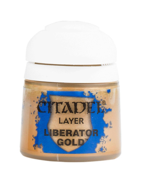 Capa Acrílica Metálica CITADEL Dorado 12ml para Miniaturas Capa Acrílica Metálica CITADEL Dorado 12ml para Miniaturas