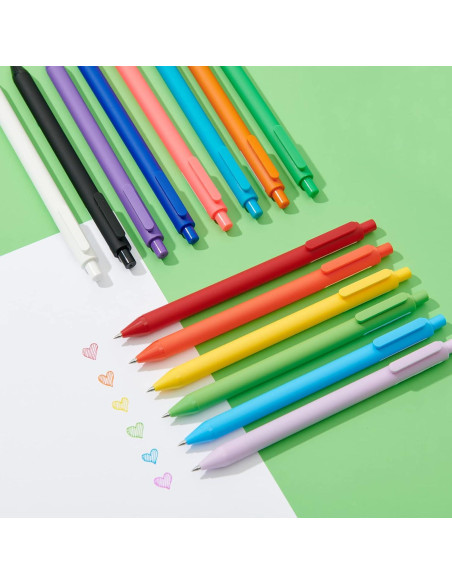 Bolígrafos de Gel Kaco PURE Multicolor 0.5mm Set 20 Piezas Bolígrafos de Gel Kaco PURE Multicolor 0.5mm Set 20 Piezas