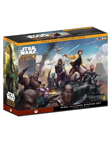 Star Wars: Legion Conjunto Inicial Alianza Rebelde - Juego de Estrategia 2 Jugadores Star Wars: Legion Conjunto Inicial Alianza Rebelde - Juego de Estrategia 2 Jugadores