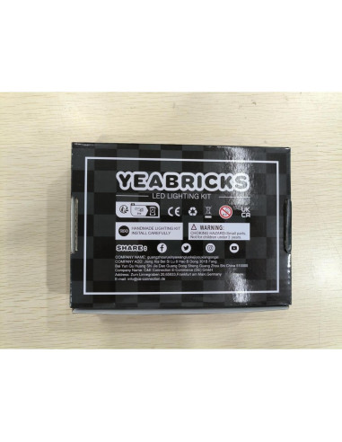 Kit de Luz LED YEABRICKS para Lego 10274 ECTO-1
