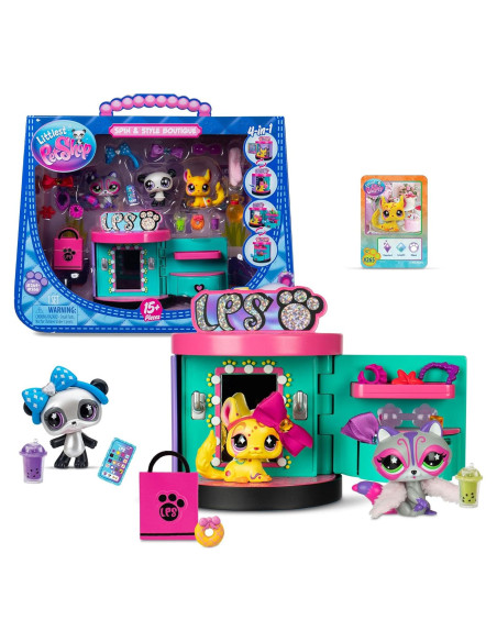Littlest Pet Shop Boutique de Estilo y Giro - 3 Mascotas Littlest Pet Shop Boutique de Estilo y Giro - 3 Mascotas