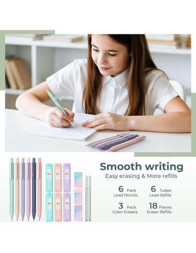 Set de Papelería Nicpro 39 Piezas con Estuche Expandible
