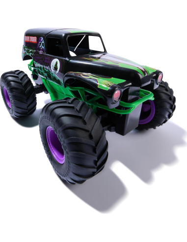 Camión Monstruo RC Smash & Bash Grave Digger 1:15 Spin Master