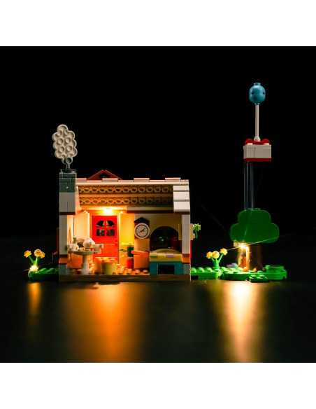 Kit de Luz LED BrickBling para Lego Animal Crossing 77049 Kit de Luz LED BrickBling para Lego Animal Crossing 77049