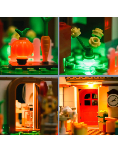 Kit de Luz LED BrickBling para Lego Animal Crossing 77049