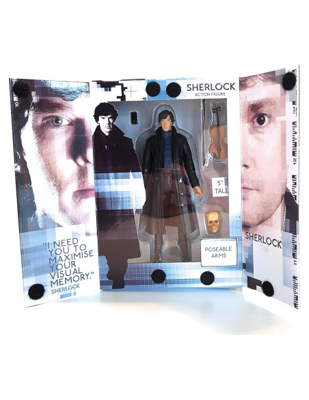 Figura de Acción Sherlock Holmes 15 cm PVC Underground Toys Figura de Acción Sherlock Holmes 15 cm PVC Underground Toys