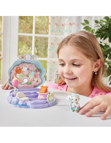 Tienda de Sirenas Bebé Calico Critters con Accesorios