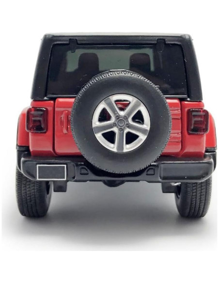 Coche de Juguete Diecast SUV VIIGER Wrangler Sahara 1/32 Rojo Coche de Juguete Diecast SUV VIIGER Wrangler Sahara 1/32 Rojo