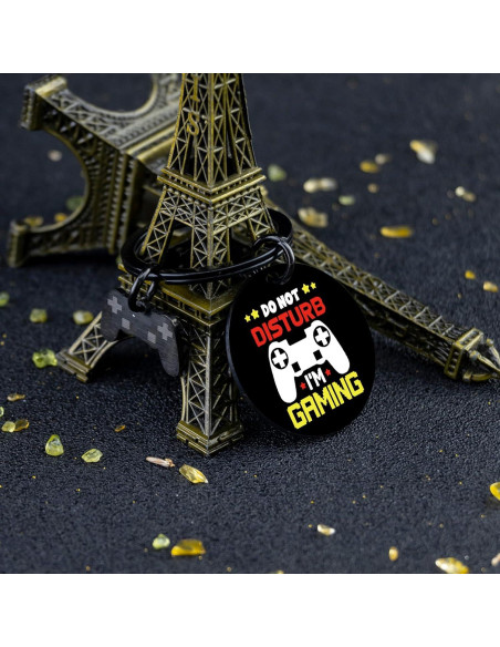 Llavero de Videojuegos No Molestar - Regalo para Gamers Llavero de Videojuegos No Molestar - Regalo para Gamers