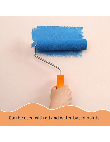 Rodillos de pintura de espuma COKUMA 4" - Paquete de 10 Rodillos de pintura de espuma COKUMA 4" - Paquete de 10