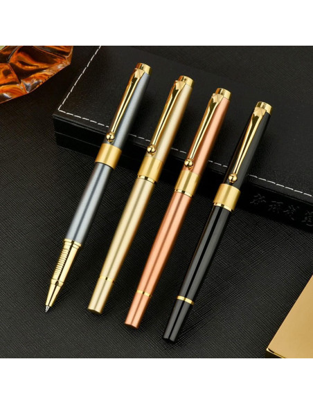 Bolígrafo de Lujo YIVONKA Oro Rosa 0.5mm Recarga Negra Bolígrafo de Lujo YIVONKA Oro Rosa 0.5mm Recarga Negra