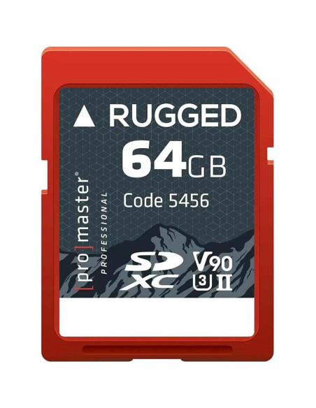 Tarjeta de Memoria ProMaster SDXC 64GB UHS-II Resistente Tarjeta de Memoria ProMaster SDXC 64GB UHS-II Resistente