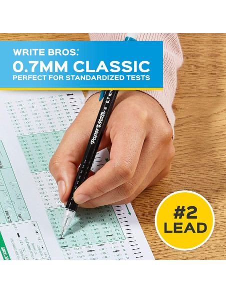 Juego de Lápices Mecánicos Paper Mate Write Bros. 24 Unidades 0.7mm Juego de Lápices Mecánicos Paper Mate Write Bros. 24 Unidades 0.7mm