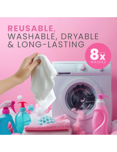 Toallas Desmaquillantes Reutilizables Raine Allure - 25 Unidades Toallas Desmaquillantes Reutilizables Raine Allure - 25 Unidades