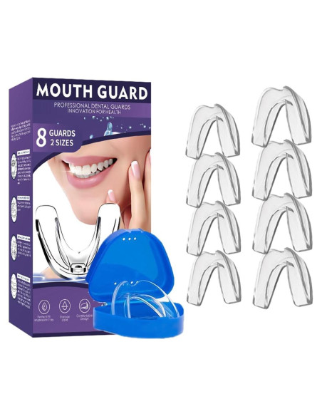 Protector Bucal Nocturno AUGANIMI - Paquete de 8 Unidades Protector Bucal Nocturno AUGANIMI - Paquete de 8 Unidades