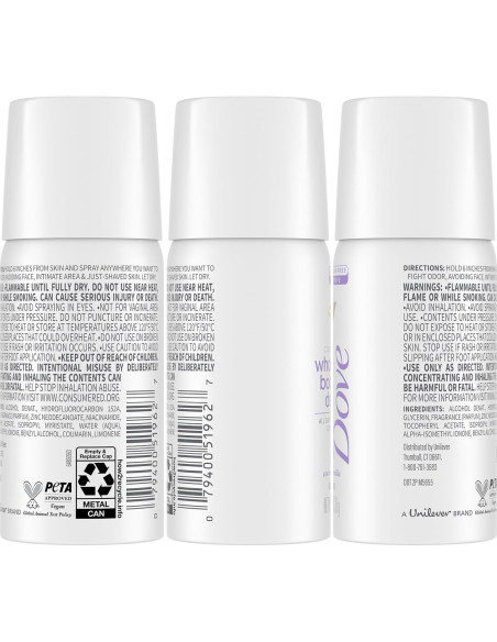 Dove Desodorante Corporal Spray Coco y Vainilla 6-Pack 31g Dove Desodorante Corporal Spray Coco y Vainilla 6-Pack 31g