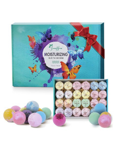 Juego de 24 Bombas de Baño Hidratantes Beautifier Life