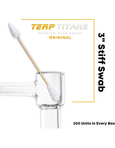 Bastones de Algodón de Bambú Terp Titans Original - 400 Unidades 2