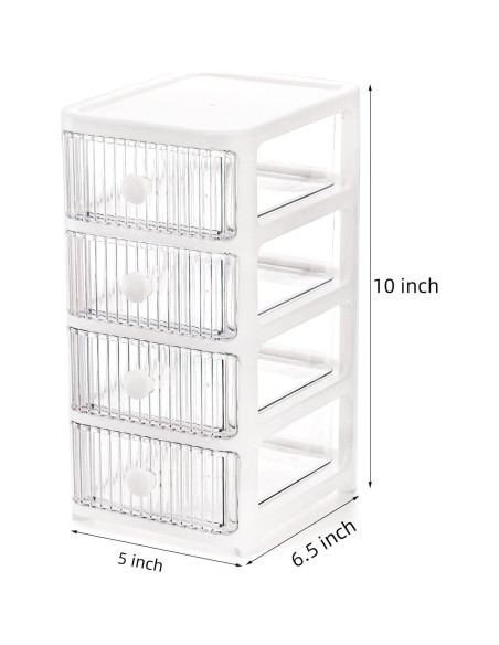 Organizador de Escritorio Eorbow 3 Paquetes 12 Cajones Plástico Organizador de Escritorio Eorbow 3 Paquetes 12 Cajones Plástico