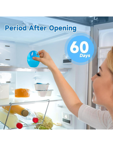 Desodorante Natural para Refrigerador Agbowie 3 Paquete 180 Días Desodorante Natural para Refrigerador Agbowie 3 Paquete 180 Días