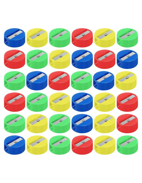 200 Sacapuntas Manuales Fainne Multicolor para Oficina y Escuela 200 Sacapuntas Manuales Fainne Multicolor para Oficina y Escuela