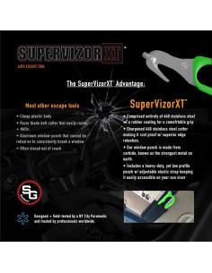 Herramienta de Escape StatGear SuperVizor XT - Cortador y Martillo 2