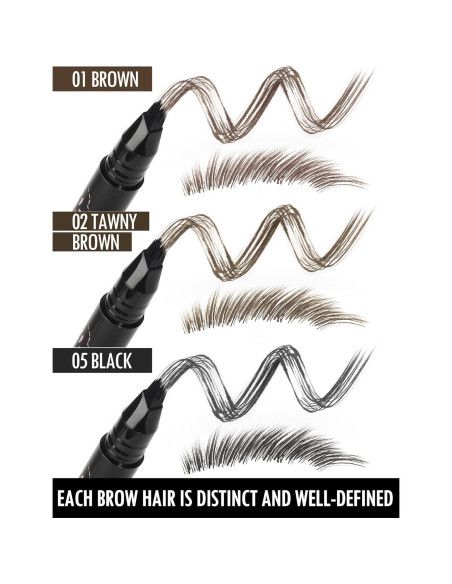 Lápiz de Cejas Anglicolor 02 Marrón Tostado Impermeable Lápiz de Cejas Anglicolor 02 Marrón Tostado Impermeable