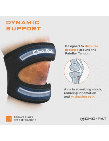 Correa de Rodilla Ajustable Cho-Pat Mediana Alivio Dolor