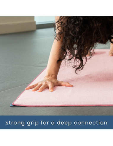 Toalla de Yoga S&T INC. Antideslizante 61x183 cm 2 Piezas