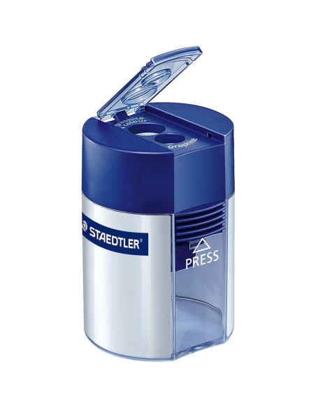Sacapuntas Manual STAEDTLER Doble Agujero 512 001 BK Compacto Sacapuntas Manual STAEDTLER Doble Agujero 512 001 BK Compacto