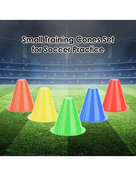 Conos de Entrenamiento Hapivida 10pcs 8.5cm PE Naranja Conos de Entrenamiento Hapivida 10pcs 8.5cm PE Naranja