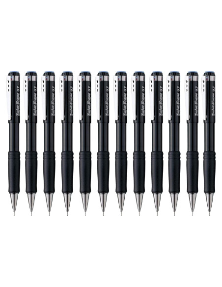Lápiz Mecánico Pentel Twist-Erase III 0.7mm Paquete de 12 Lápiz Mecánico Pentel Twist-Erase III 0.7mm Paquete de 12