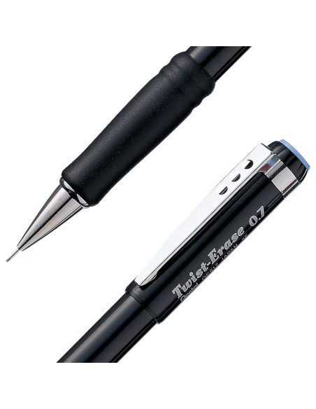 Lápiz Mecánico Pentel Twist-Erase III 0.7mm Paquete de 12 Lápiz Mecánico Pentel Twist-Erase III 0.7mm Paquete de 12