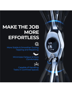 Juego de Machos y Matrices Toolant 127 Piezas SAE/Métrico 2