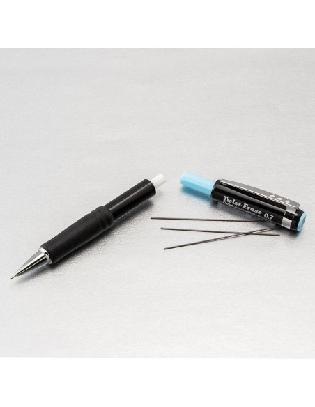 Lápiz Mecánico Pentel Twist-Erase III 0.7mm Paquete de 12 Lápiz Mecánico Pentel Twist-Erase III 0.7mm Paquete de 12