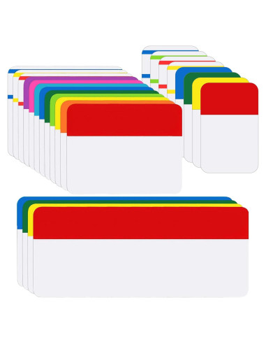 Pestañas Adhesivas KICNIC 480 Pcs 10 Colores 1-3 Pulgadas