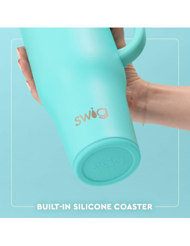 Tumbler Swig Life Mega Mug 40oz Acero Inoxidable Nuez Clásica
