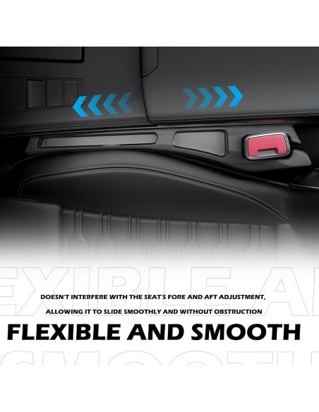 Organizador Relleno Espacio Asientos Coche Carleef Negro 2PCS Organizador Relleno Espacio Asientos Coche Carleef Negro 2PCS