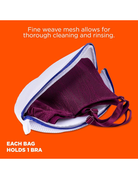 Bolsa de Lavado para Sujetadores Tide - Malla Duradera 20x20cm Bolsa de Lavado para Sujetadores Tide - Malla Duradera 20x20cm
