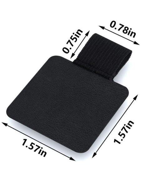 Soporte de Lápiz Autoadhesivo SLSON - 12 Unidades Negro Soporte de Lápiz Autoadhesivo SLSON - 12 Unidades Negro