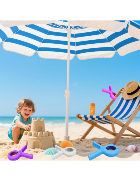 Pinzas para Toallas de Playa HLDMYYXGS - 8 Pcs, 4 Colores Pinzas para Toallas de Playa HLDMYYXGS - 8 Pcs, 4 Colores
