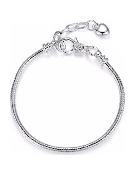 Pulsera de Cadena de Serpiente Yeshan 5pcs Plata Ajustable Pulsera de Cadena de Serpiente Yeshan 5pcs Plata Ajustable