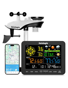 Estación Meteorológica Inteligente Sainlogic SA6 Plus WiFi