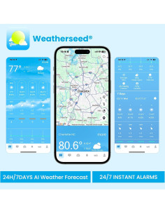 Estación Meteorológica Inteligente Sainlogic SA6 Plus WiFi 2