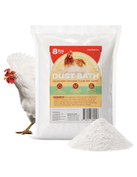 Baño de Polvo para Pollos IMPRESA 3.63 kg Ceniza Volcánica Baño de Polvo para Pollos IMPRESA 3.63 kg Ceniza Volcánica