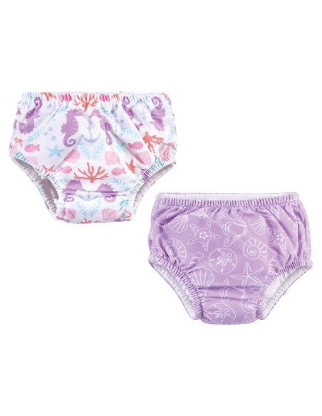 Pañales de Natación Hudson Baby Unisex 6-12 Meses Conchas Marinas Pañales de Natación Hudson Baby Unisex 6-12 Meses Conchas Marinas