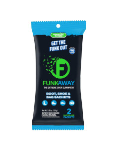 FunkAway Eliminador de Olores para Botas y Zapatos - 2 Unidades
