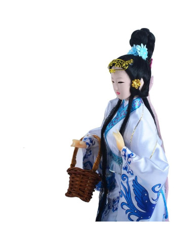 Muñeca China Figurinista Tradicional NW 1805 Hecha a Mano 33cm