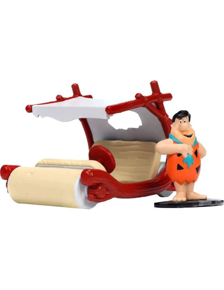 Vehículo Flintmobile Jada Toys con figura de Fred Flintstone 12.7cm Vehículo Flintmobile Jada Toys con figura de Fred Flintstone 12.7cm