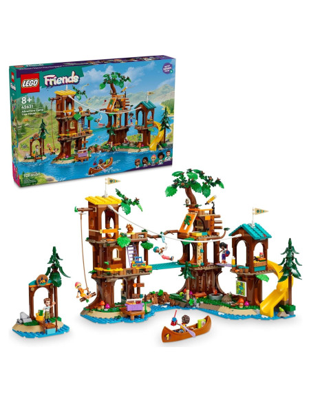 LEGO Friends Campamento Aventura Casa en Árbol 42631 - 5 Mini Muñecas LEGO Friends Campamento Aventura Casa en Árbol 42631 - 5 Mini Muñecas